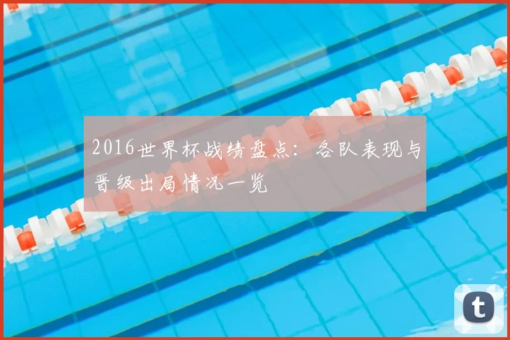 2016世界杯战绩盘点:各队表现与晋级出局情况一览