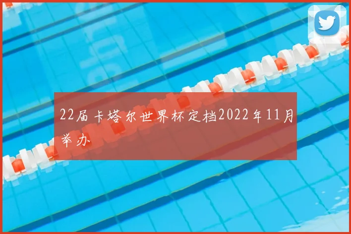 22届卡塔尔世界杯定档2022年11月举办