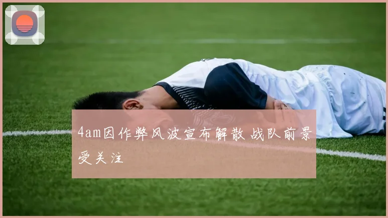 4am因作弊风波宣布解散 战队前景受关注